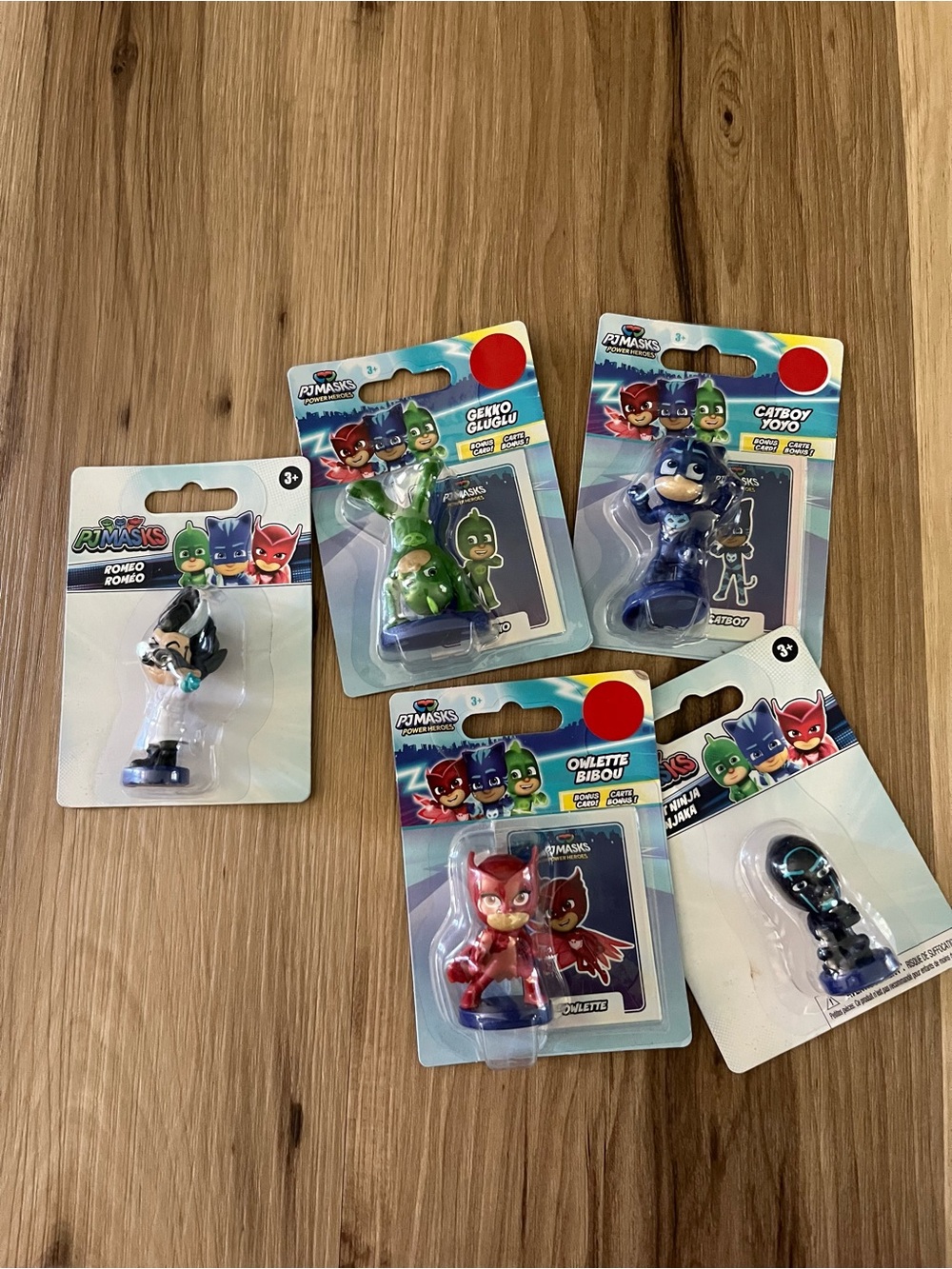 New PJ Masks Lot of 5 Birthday Cake Toppers Owlette Gekko Catboy Toys Toys Gift